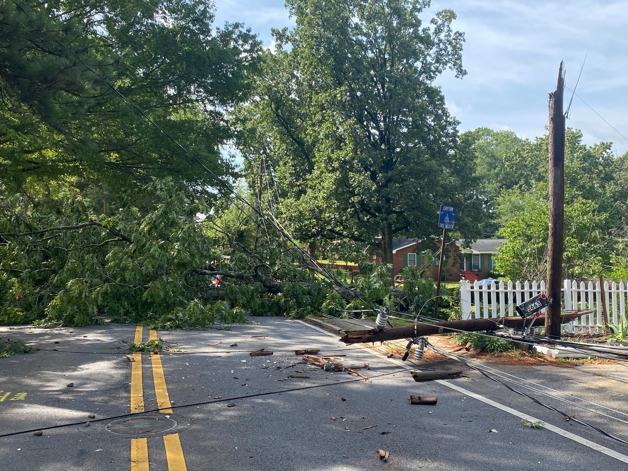 Storm Damage Reported In Areas Of Forest Park | Forest Park, GA