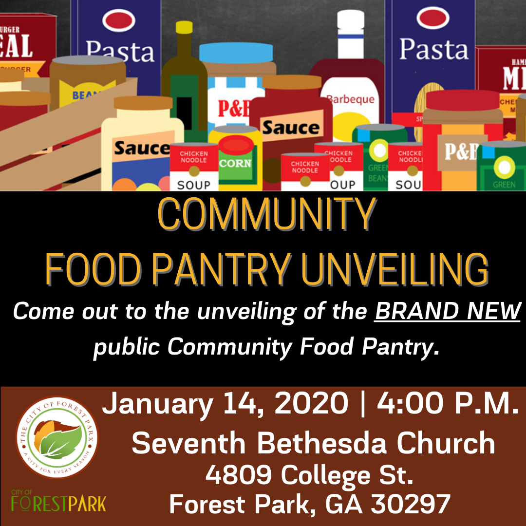 Community Food Pantry Unveiling 