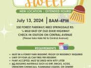 JULY 13, 2024 CLEAN SWEEP EVENT
